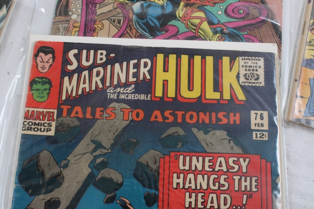 7 Sub-Mariner Marvel Comic Books - 7