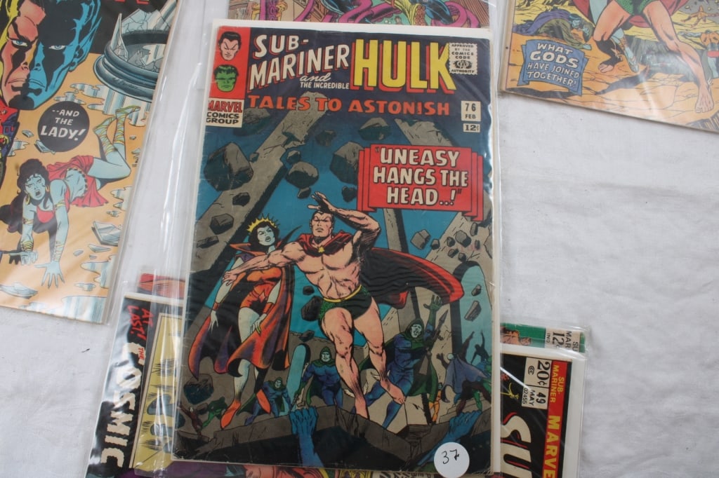 7 Sub-Mariner Marvel Comic Books - 8