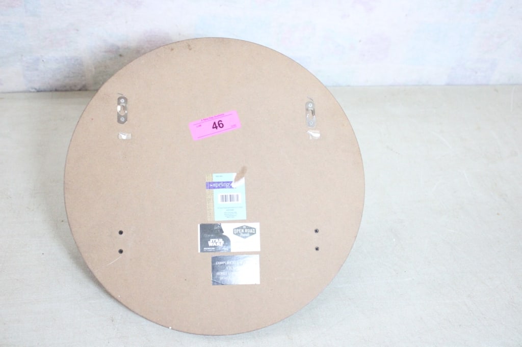 2012 Star Wars Death Star Wooden Shelf Open Road - 5