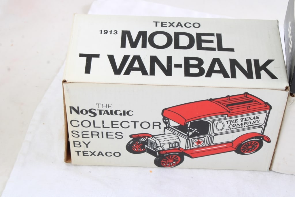 4 Ertl Diecast Gas & Oil Banks Texaco Continental - 2