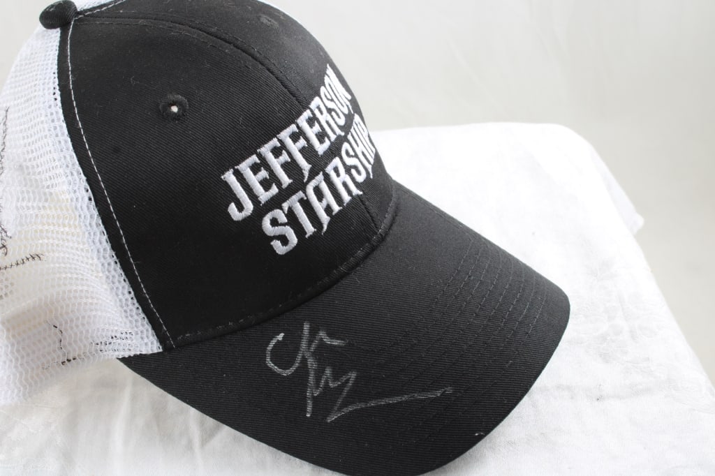 Jefferson Starship Autographed Mesh Snapback Cap - 2