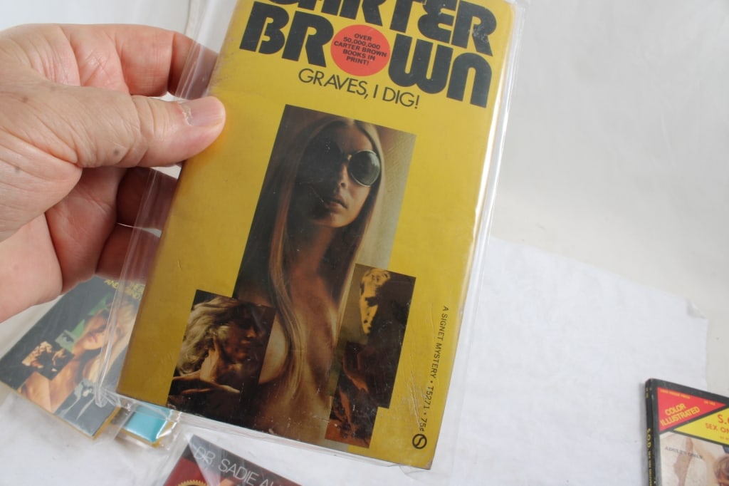 6 Adult Paperback Books - 9