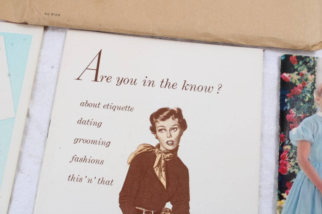 3 1950's Girls Coming of Age Booklets in Mailer - 4