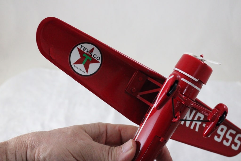 3 Diecast Gas & Oil Advertising Airplane Banks - 17