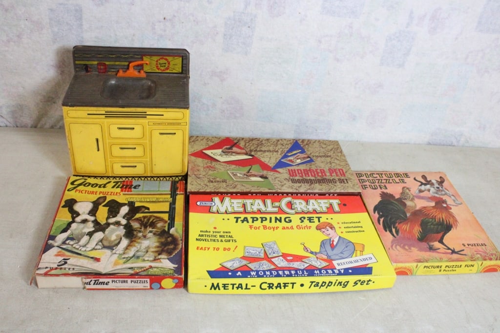 5 1950's Toys and Puzzles (1 of 19)