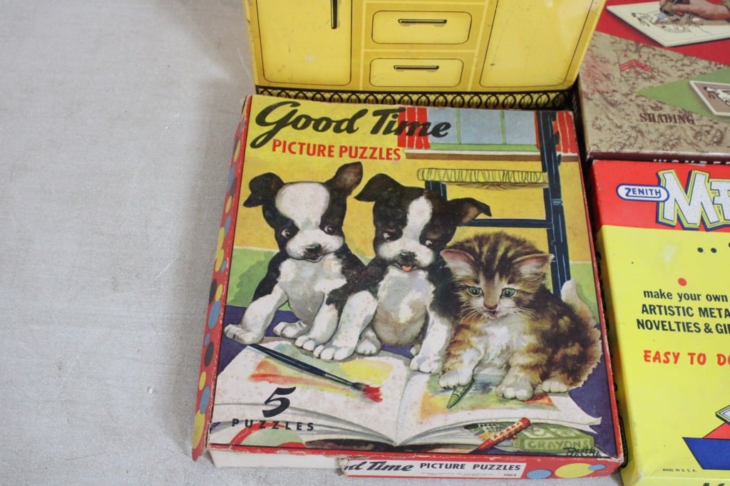 5 1950's Toys and Puzzles - 2