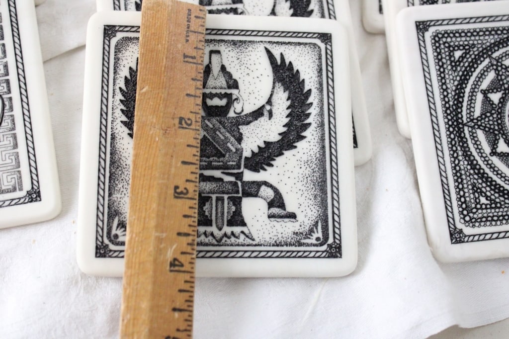 Montana Marble Native American Coasters - 7