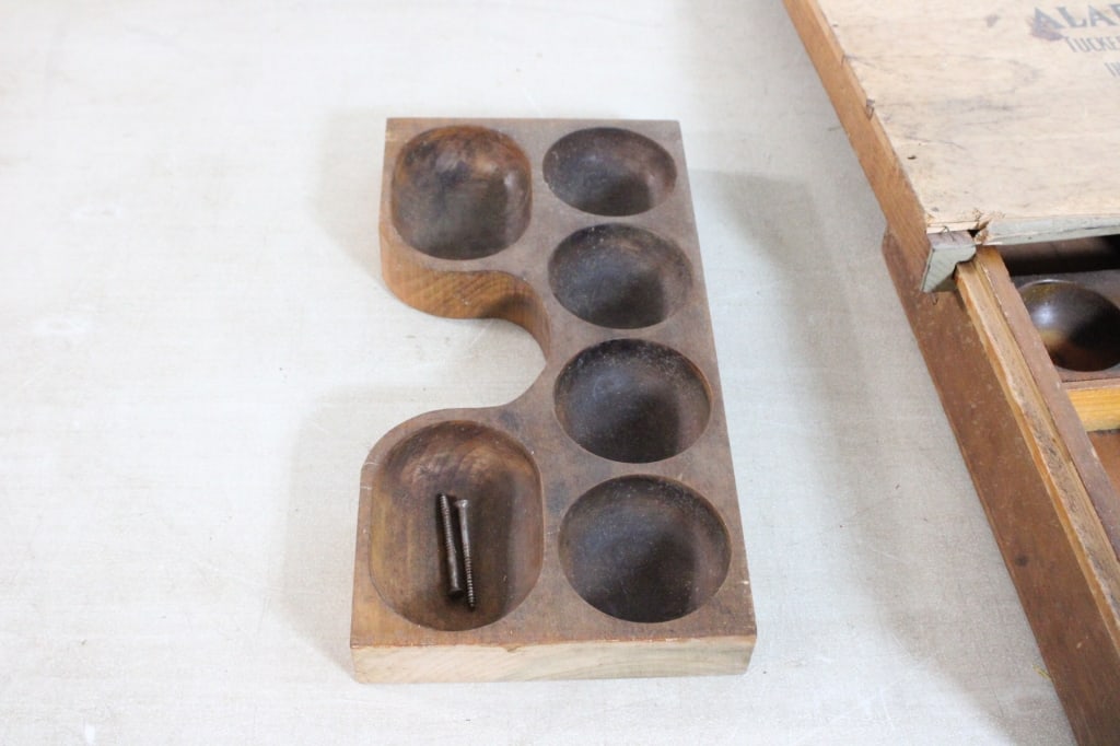 1800's Tucker Alarm Cash Till Under Table Drawer - 3