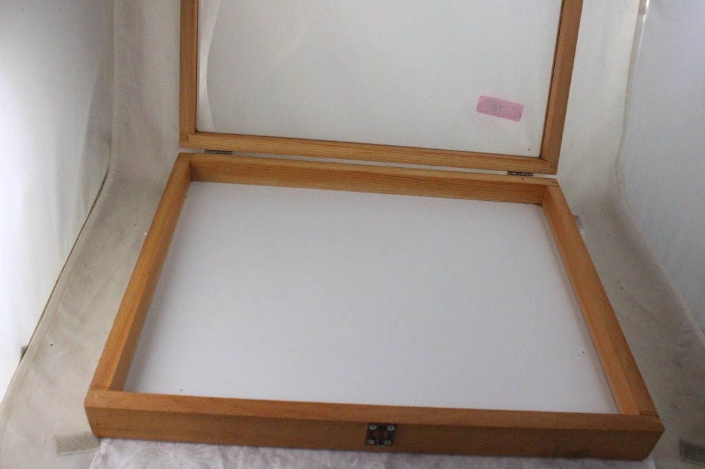 Wood and Glass Display Case - 2