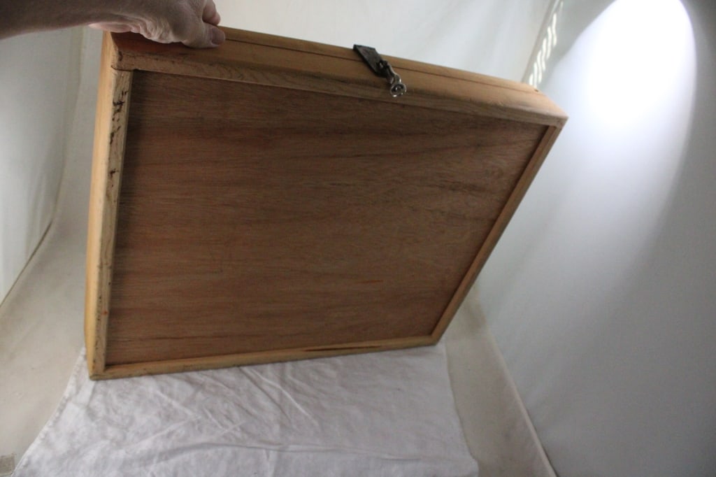 Wood and Glass Display Case - 7