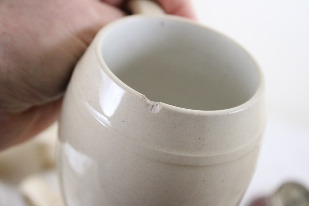 Stoneware Mugs, Bowl, Crock, Chicken Feeder More - 5