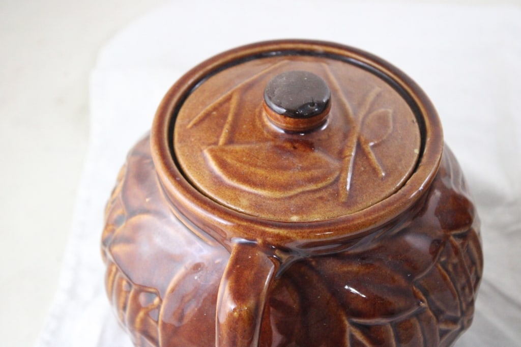 McCoy Bean Pot & Owatonna Advertising Bean Pot - 3