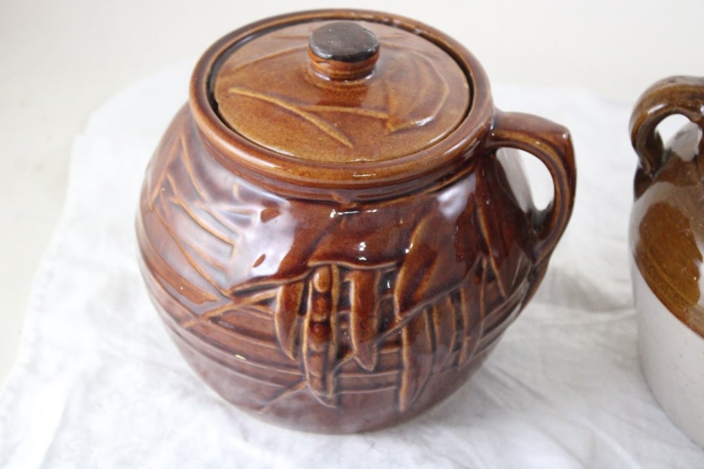McCoy Bean Pot & Owatonna Advertising Bean Pot - 4