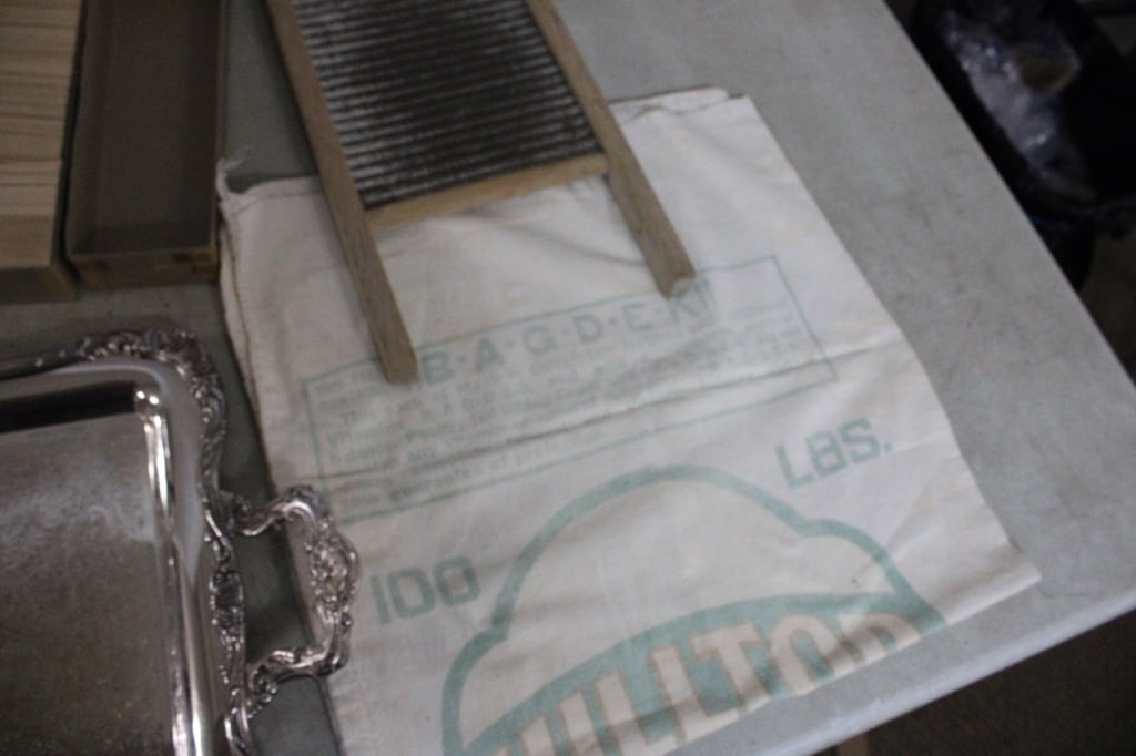 Silver Tray, 2 Bar Signs, Lamps, Matchbooks and - 13