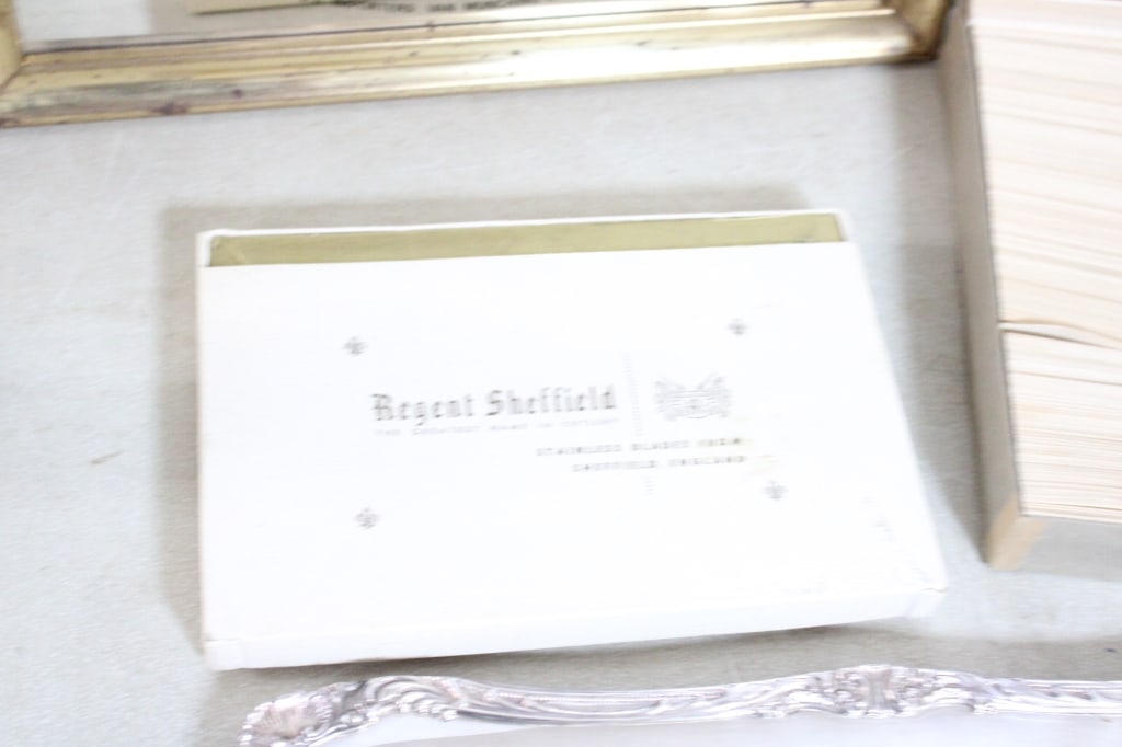 Silver Tray, 2 Bar Signs, Lamps, Matchbooks and - 9