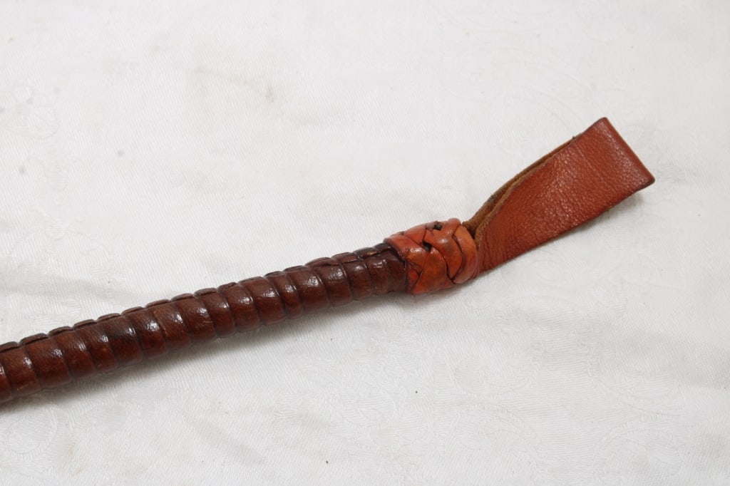 Leather Wrapped Riding Crop - 3
