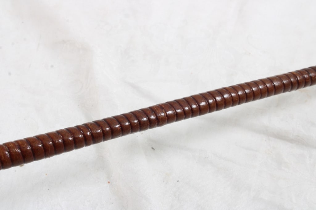 Leather Wrapped Riding Crop - 5
