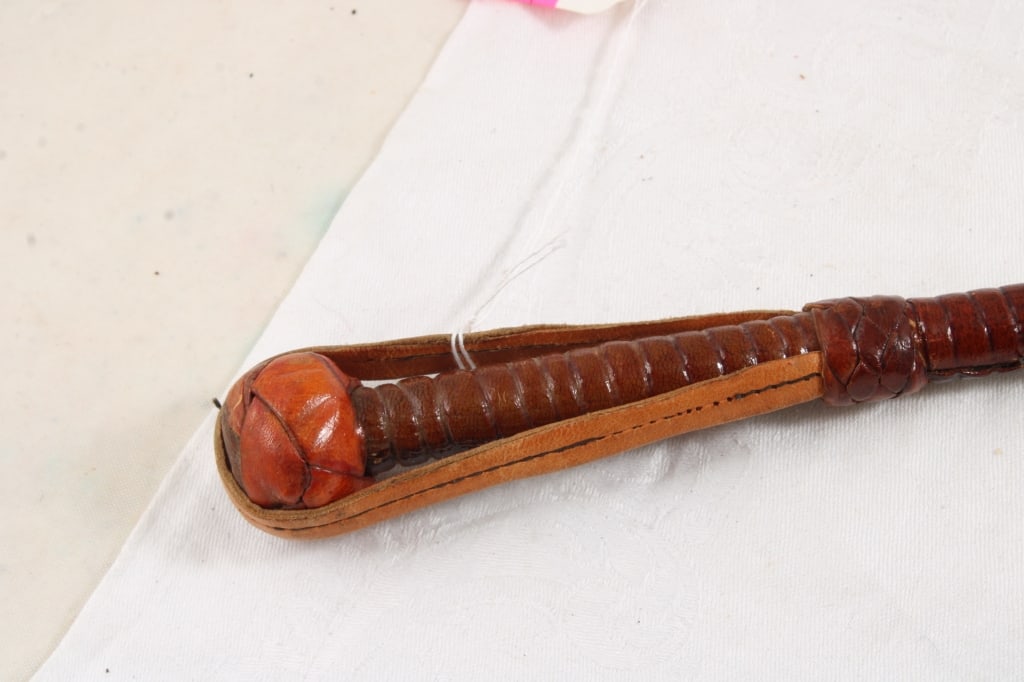 Leather Wrapped Riding Crop - 7