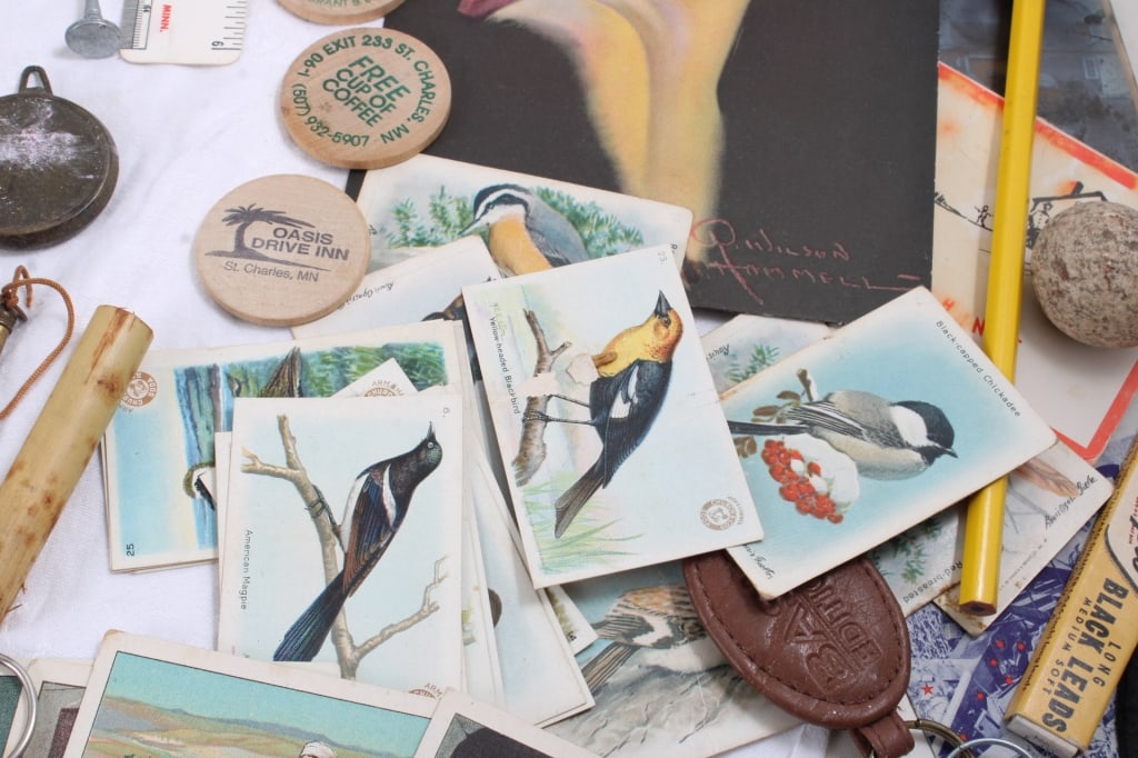 Shoe Box Full of Ephemera and Small Collectibles - 19