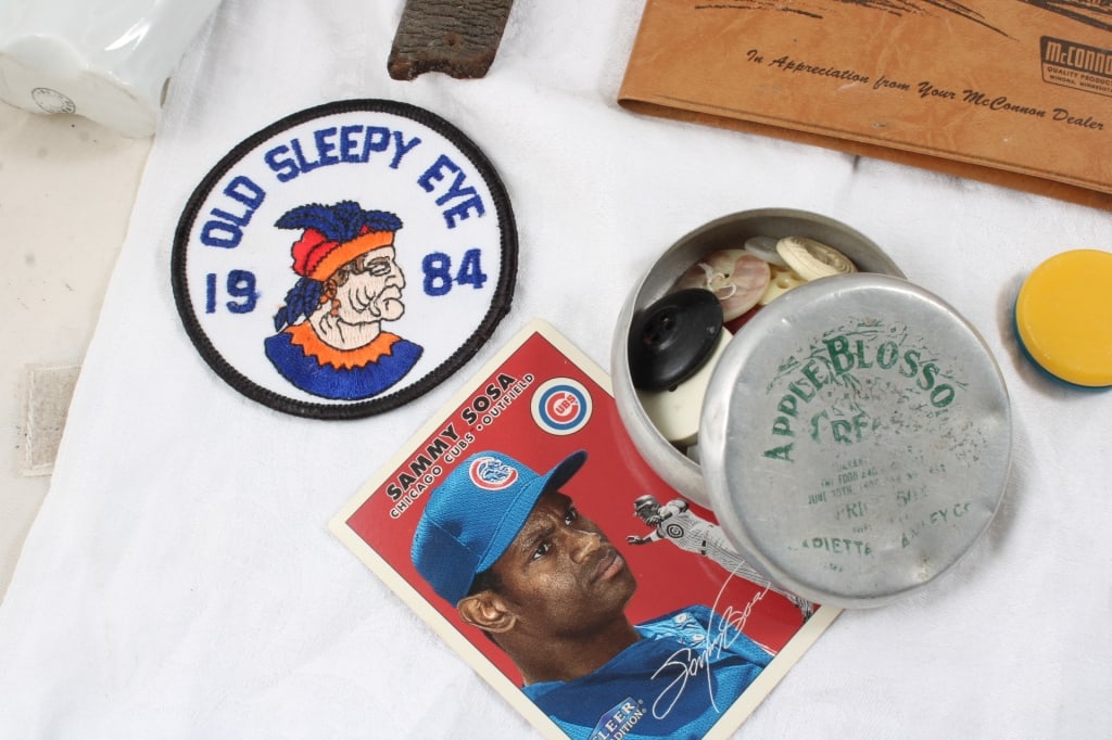 Shoe Box Full of Ephemera and Small Collectibles - 2