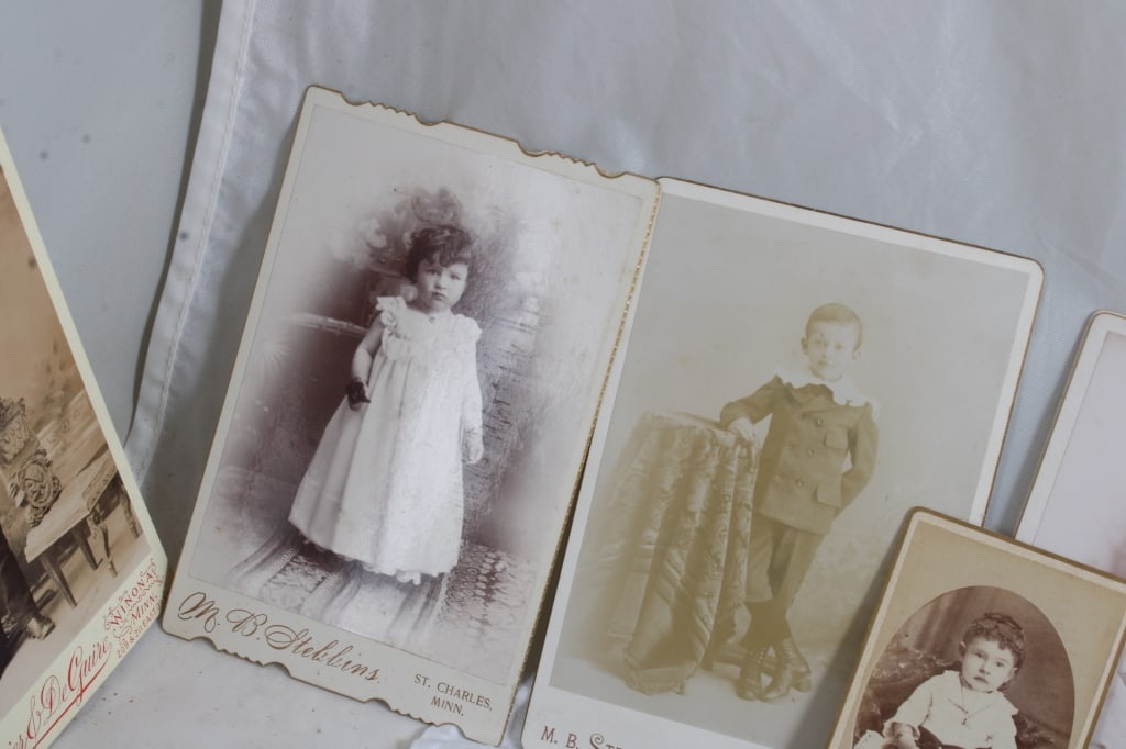 100+ B&W Photos, Postcards, CDVs, Cabinet Cards - 5