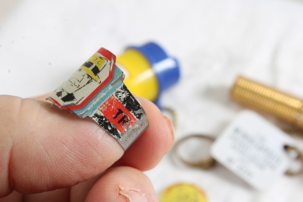 Collectible Pins, Key Chains, Ring, Lipstick Tube - 17