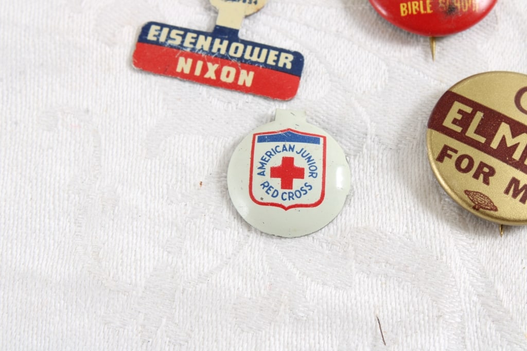 Collectible Pins, Key Chains, Ring, Lipstick Tube - 3