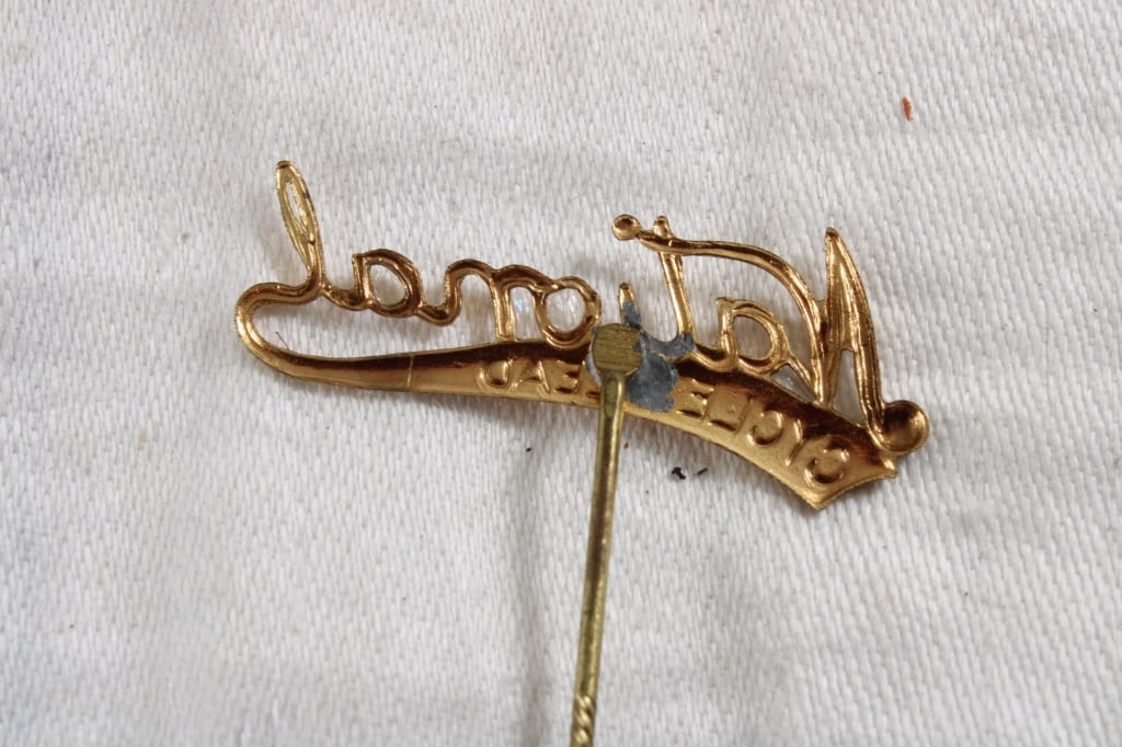 1890-1916 "National Cycles Lead" Bicycle Pin - 4
