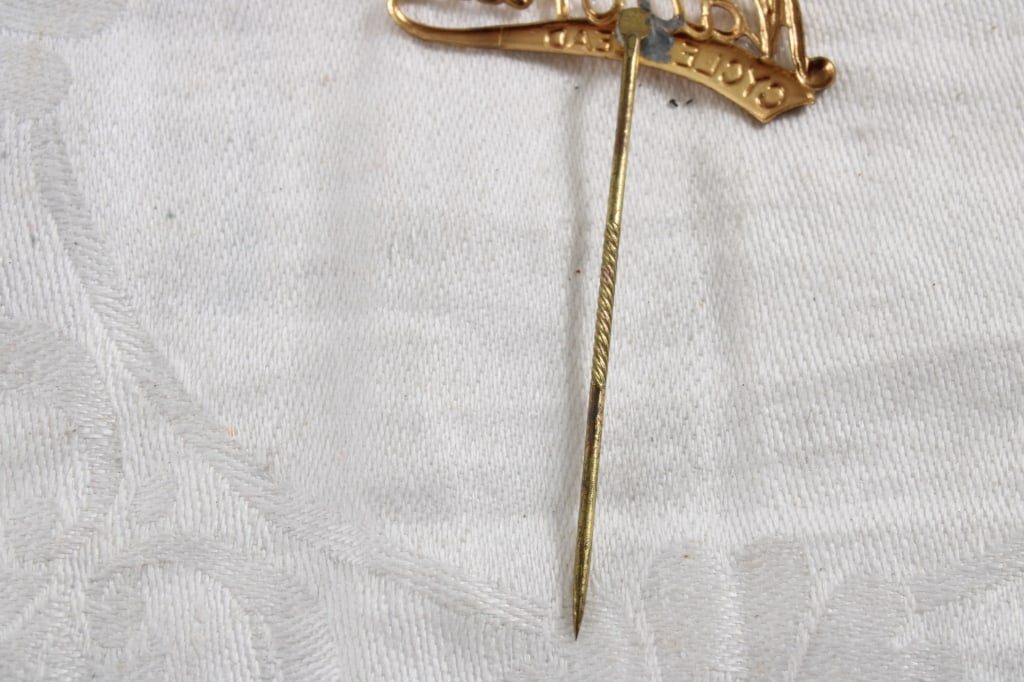 1890-1916 "National Cycles Lead" Bicycle Pin - 5
