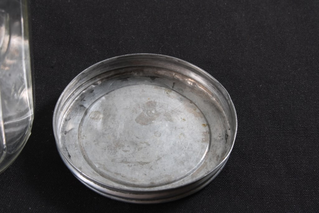 Uranium & Clear Glass Hoosier Jars and - 15
