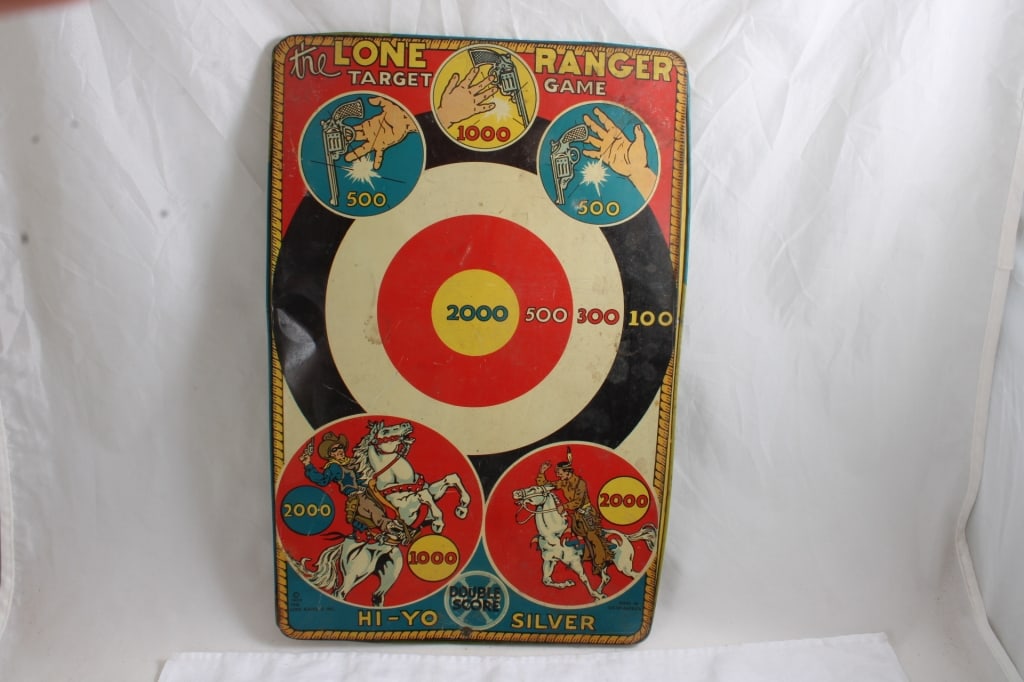 1930's Lone Ranger and Mickey Mouse Targets - 6