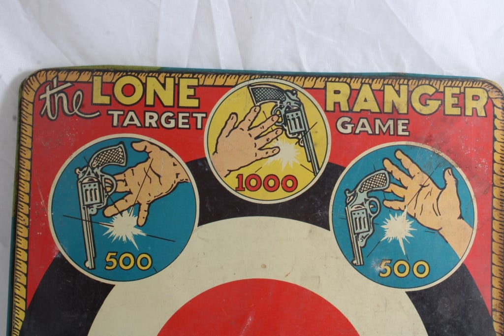 1930's Lone Ranger and Mickey Mouse Targets - 7