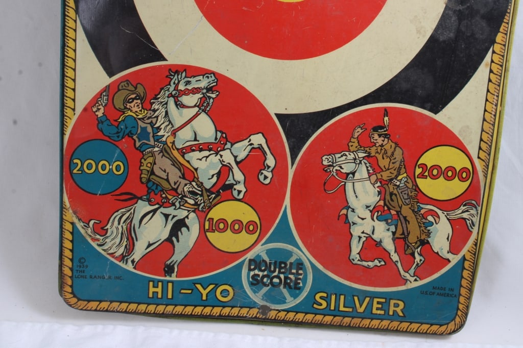 1930's Lone Ranger and Mickey Mouse Targets - 9