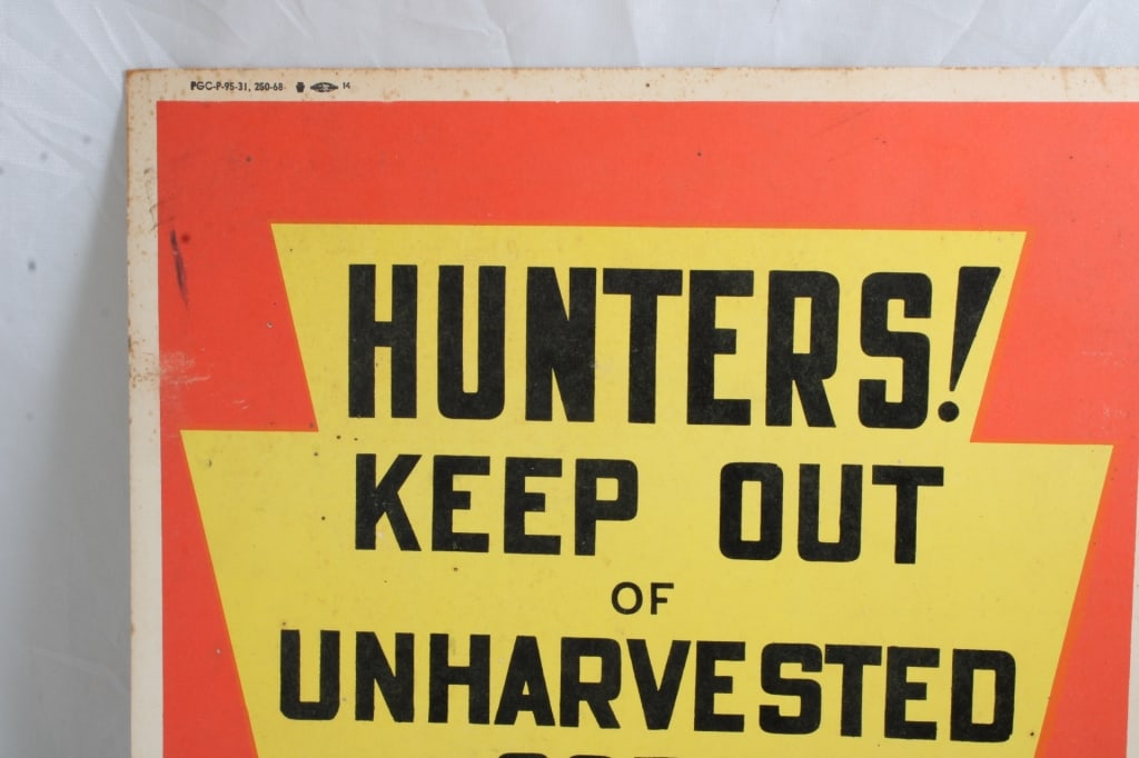 3 Pennsylvania Hunter's Keep Out Signs Mid-Century - 13