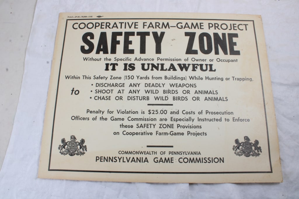 3 Pennsylvania Hunter's Keep Out Signs Mid-Century - 2
