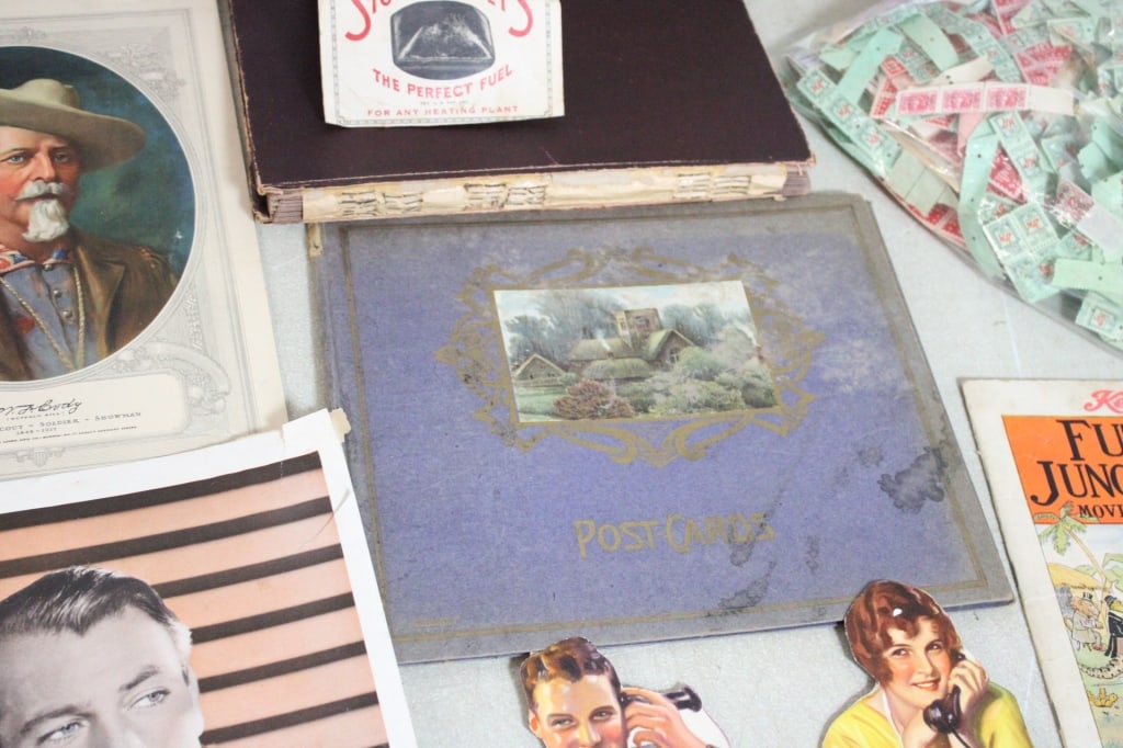 Bird Scrapbook, Country School Antique Slate More - 19