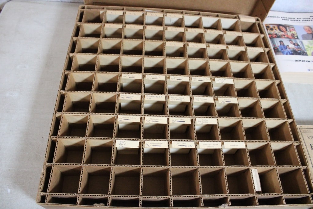Minnesota Railway Post Office Clerks Sorting Case - 6