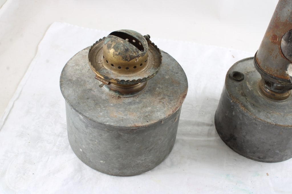 Ideal Gas Sad Iron, 2 Brooder Heaters, Oil Can - 10