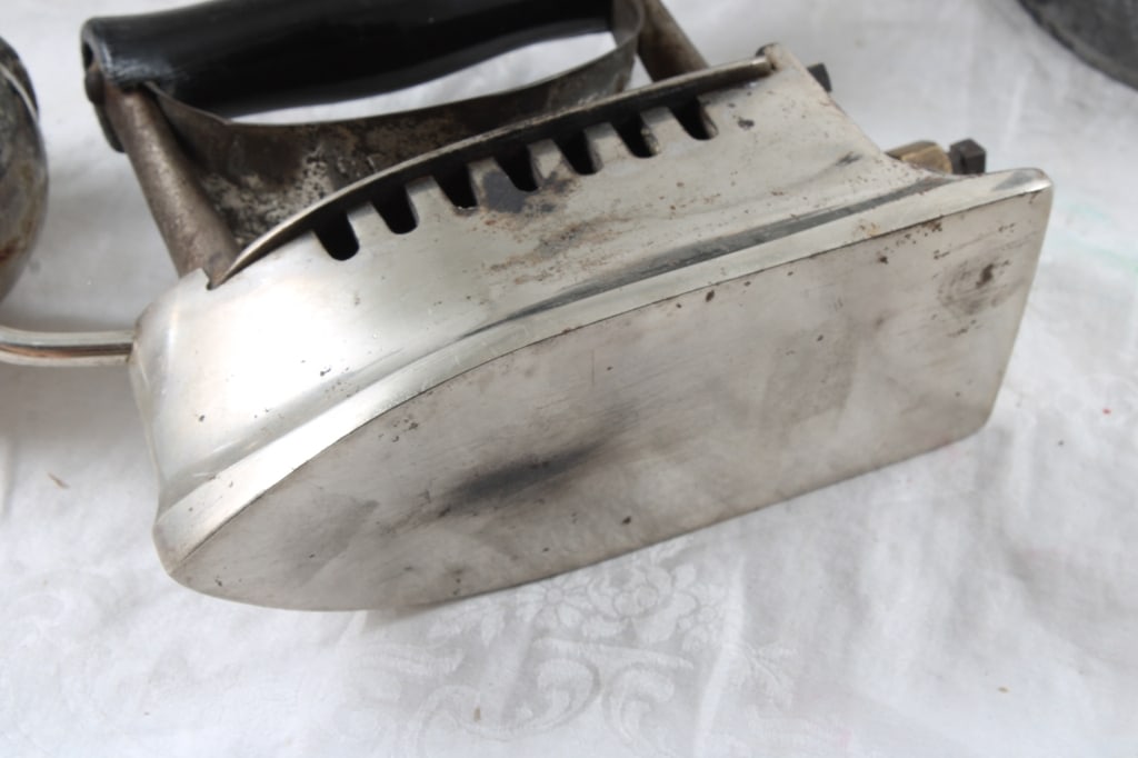 Ideal Gas Sad Iron, 2 Brooder Heaters, Oil Can - 9