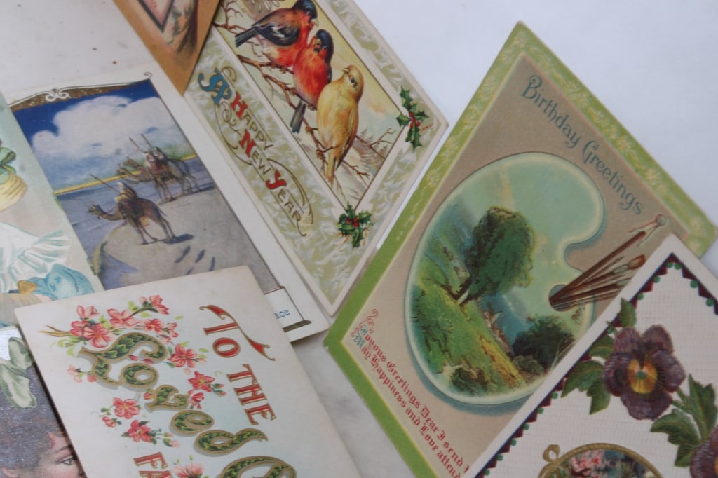 100+ Antique Holiday Postcards, Greetings & More - 11