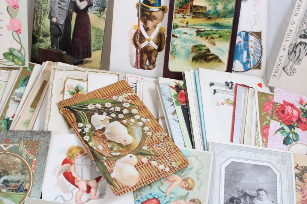 100+ Antique Holiday Postcards, Greetings & More - 17