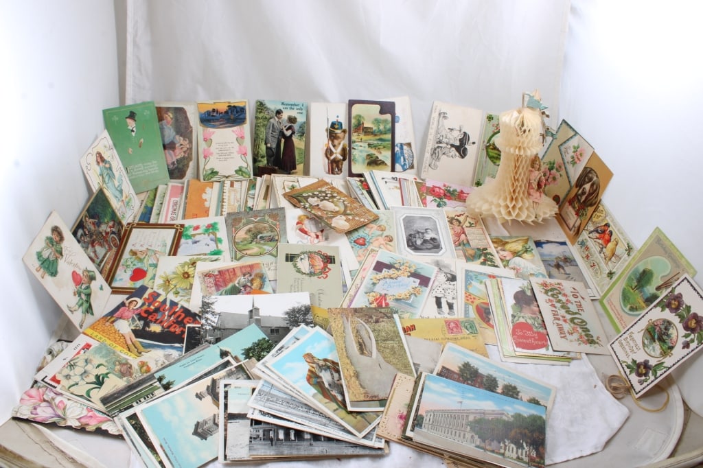 100+ Antique Holiday Postcards, Greetings & More (1 of 20)