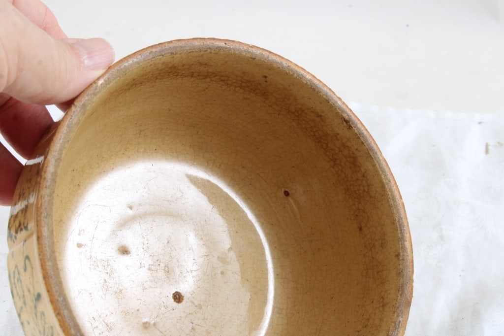 Yellowware Bowl, Milk Pitcher & Moira Crock - 18