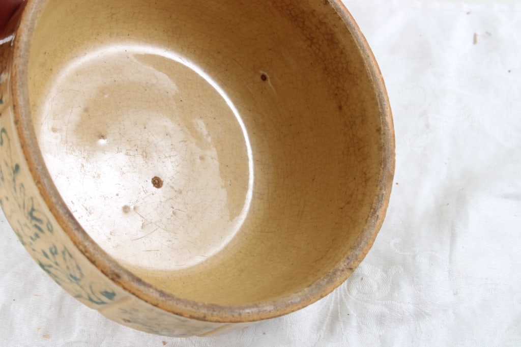 Yellowware Bowl, Milk Pitcher & Moira Crock - 19