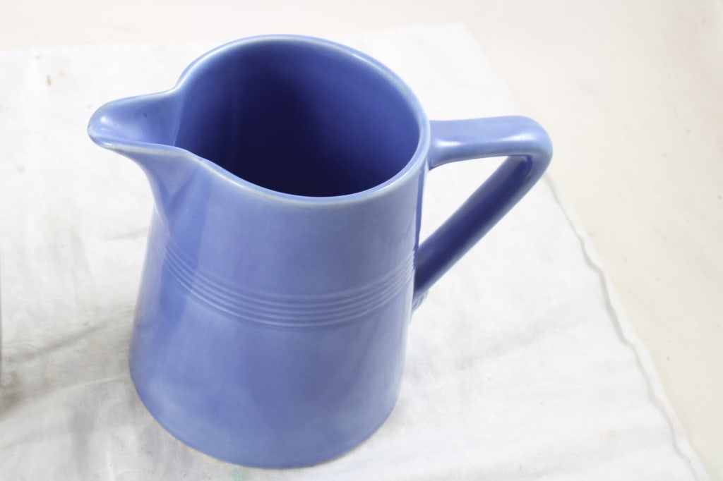 Yellowware Bowl, Milk Pitcher & Moira Crock - 2