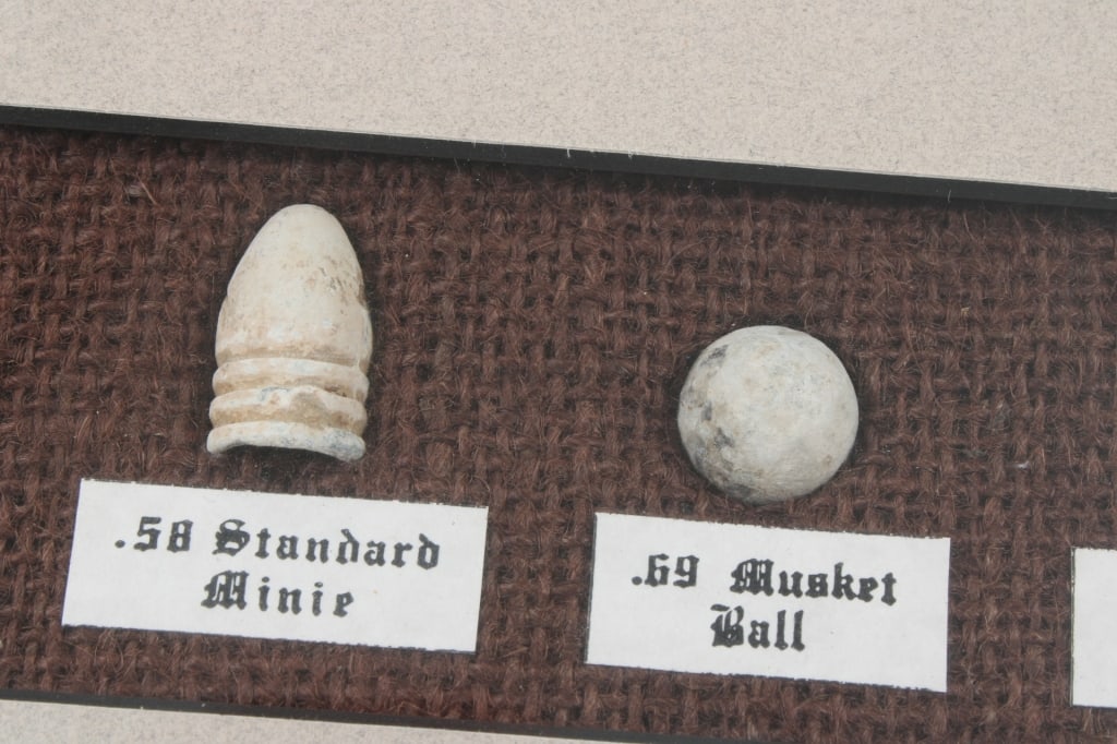 Confederate Currency & Bullets and Waseca Plat Map - 6