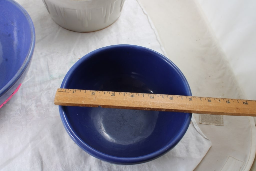 3 Red Wing Stoneware Bowls - 17