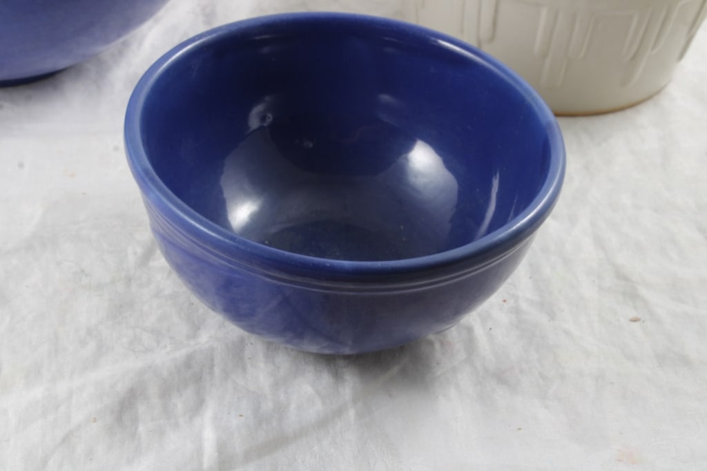 3 Red Wing Stoneware Bowls - 2