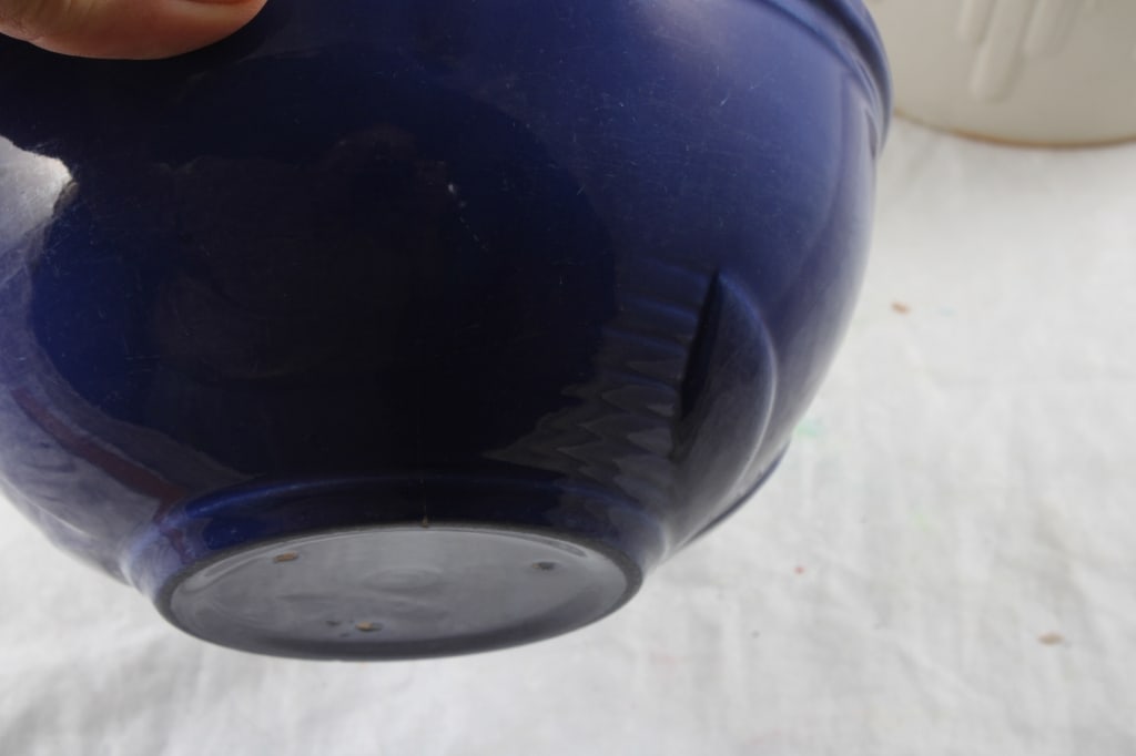 3 Red Wing Stoneware Bowls - 3