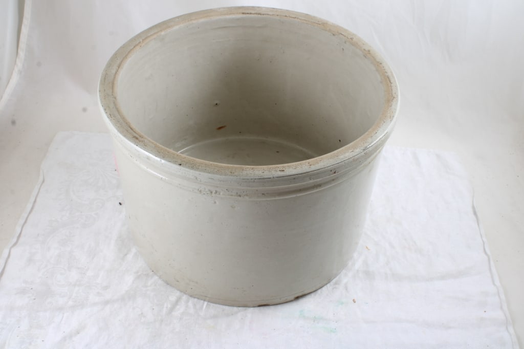 Red Wing Stoneware 20 Pound. Butter Crock - 4